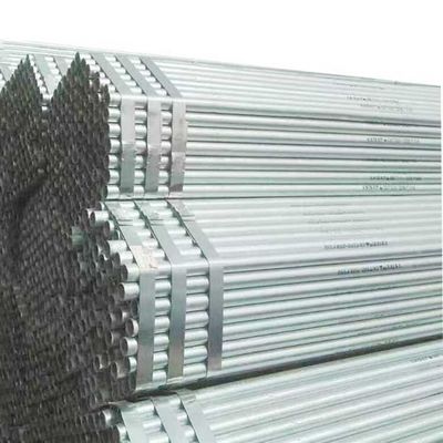 Zinc Coating 0.6mm Thick Hot Galvanized Steel Tube Seamless / Welded SGCC Customized