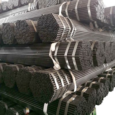 Building Astm A53 Grade B Carbon Steel Tube Erw Welded / Seamless Sch40