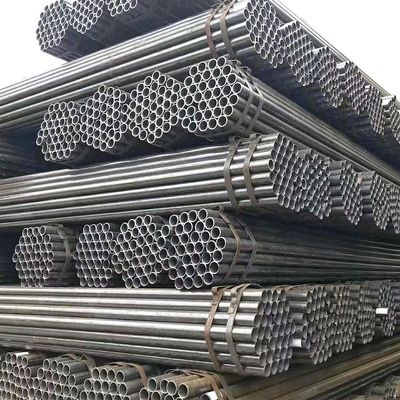 Building Astm A53 Grade B Carbon Steel Tube Erw Welded / Seamless Sch40