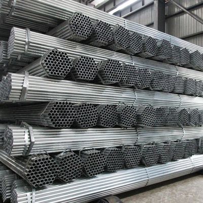 ASTM Q195 Q235 GI Pipe Prepainted Round Galvanized Steel Tube For Construction
