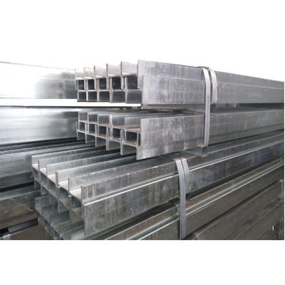 Galvanized Rolled Steel Section H Beam 64mm For Fencing Retaining Wall Post