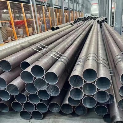 ASTM A1011 Carbon Steel Tube 12 Ga Thick Round 150mm Diameter Welded For Gas Pipeline