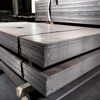 Q295B Carbon Steel Plate A500 20mm Thick Hot Rolled Iron Metal Black For Building