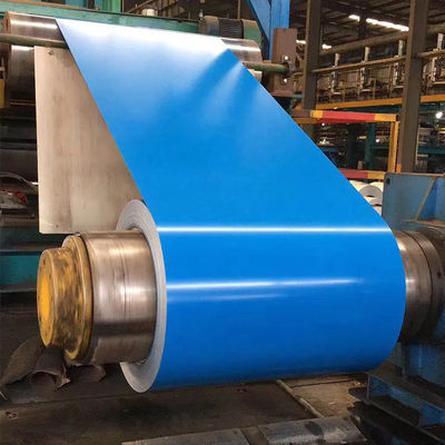 PPGI Color Coated 1-3mm Thickness DX51D DX52D S350GD S550GD Prepainted Galvanized Steel Coil Corrugated Roofing Sheet