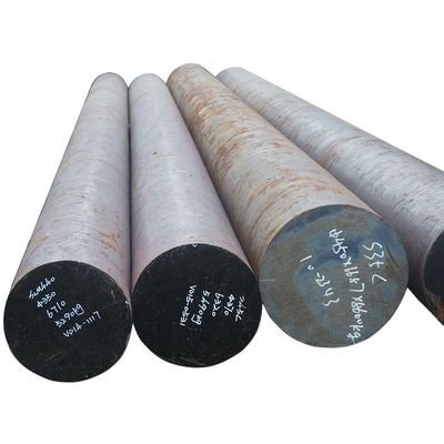 ASTM ST37 S235JR Carbon Steel Bar Hot Rolled Solid Round Shape 26 Gauge Thick