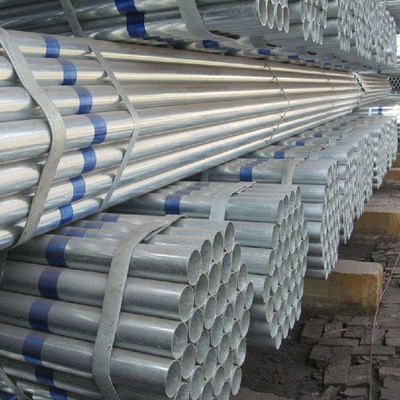 Hot Dipped SGCD Galvanized Round Steel Pipe 15-219 Mm Diameter
