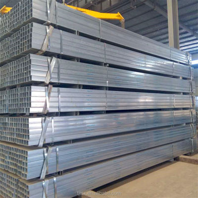 Hop Dipped ASTM A32 A36 A285 Galvanized Steel Square Tube Zinc Coated