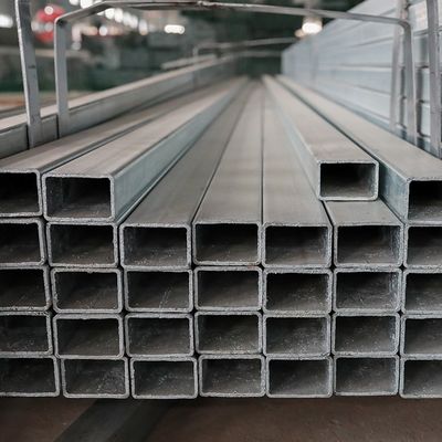 ASTM A106 1.5 Inch Hot Dipped Rectangular Steel Tube Galvanized Welded Square Pipe
