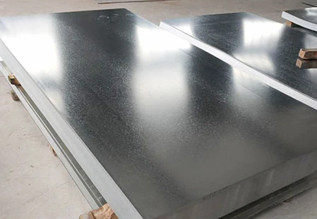Hot Dipped SGCC Galvanized Steel Sheet 26 Gauge Thick For Industrial Parts